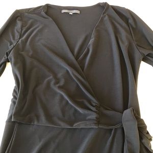 NWOT CASSIS small beautiful wrap black dress